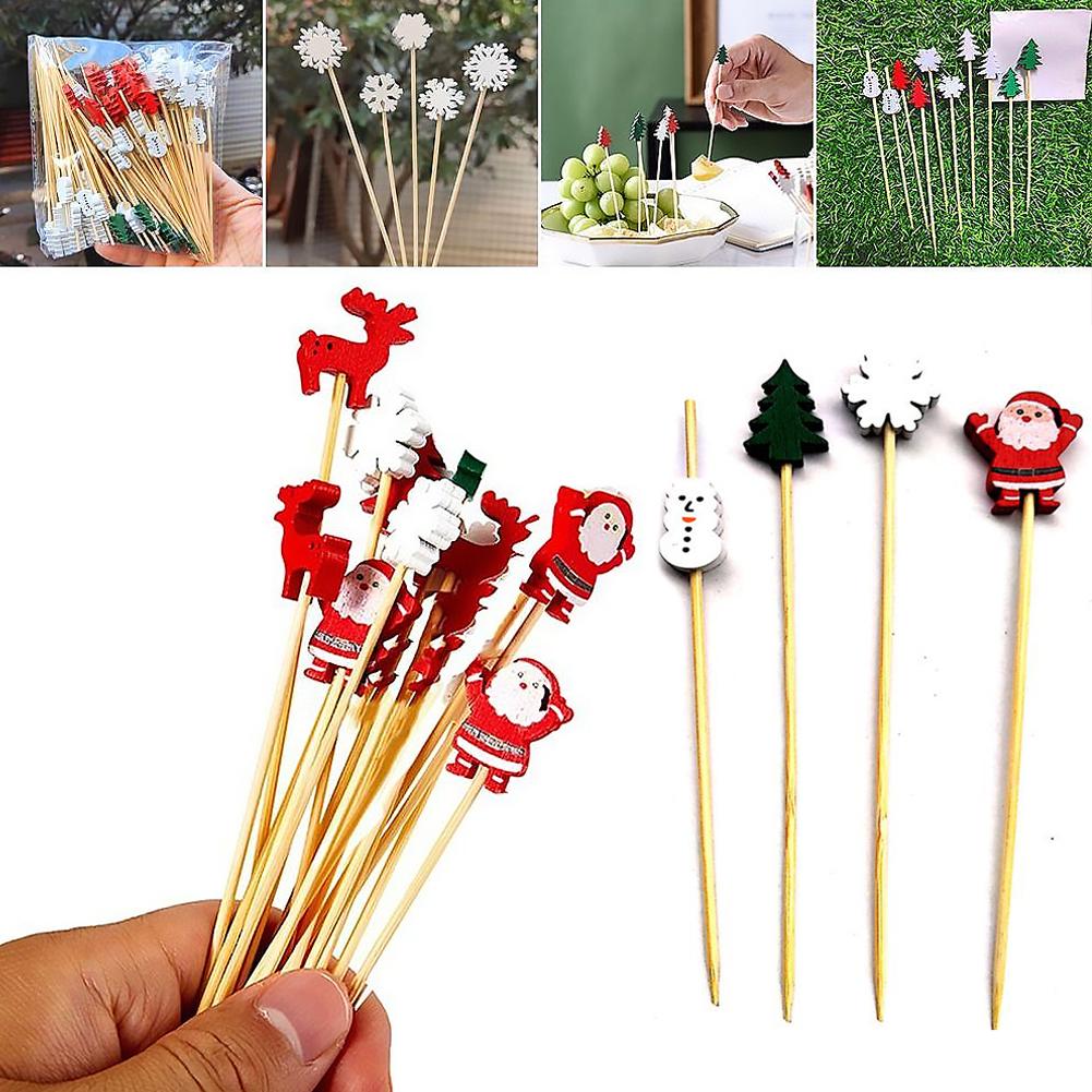 50 Pezzi Spiedini Natalizi in  - Centerpiece Stick recensione e prezzo