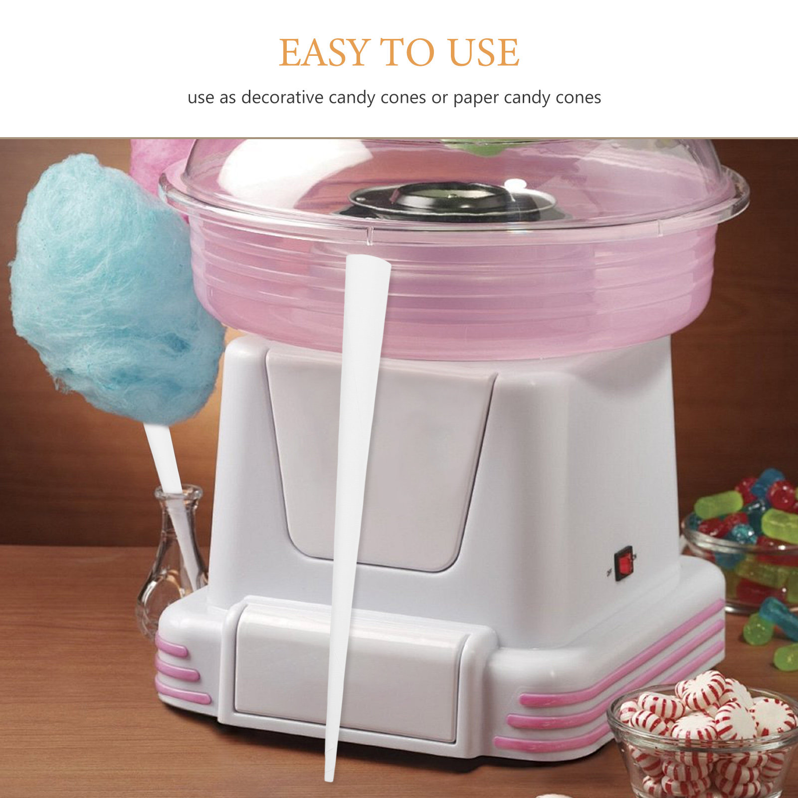 20 Pezzi Bastoncini di Carta p - Cotton Candy Cone recensione e prezzo