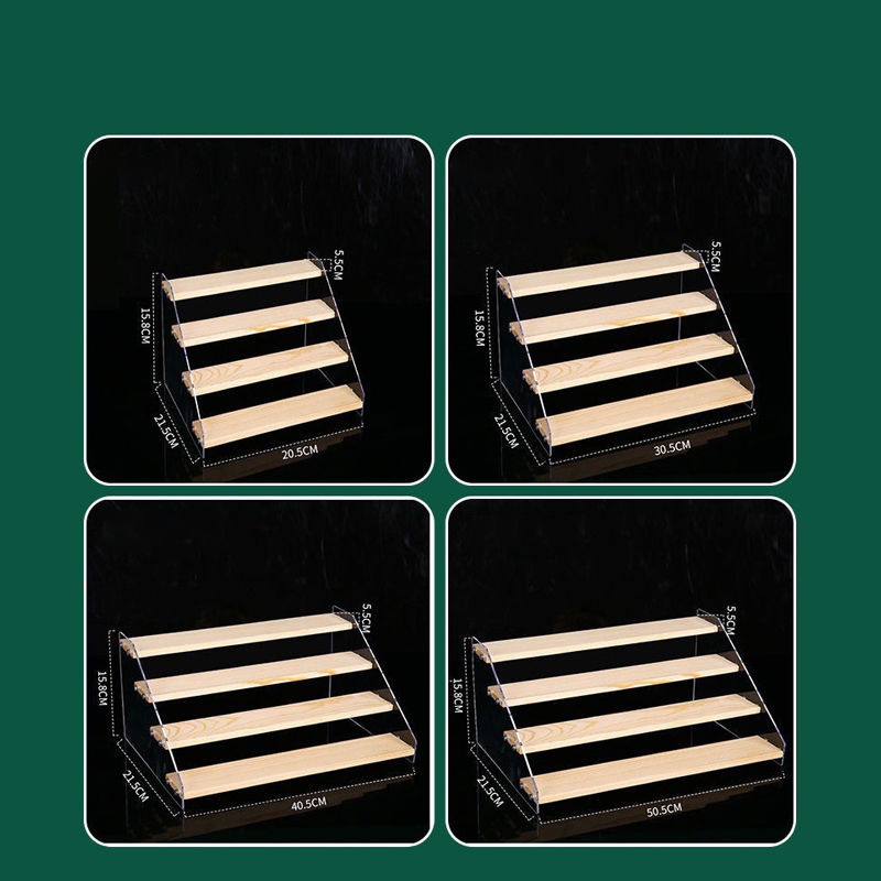 Espositore in legno acrilico d - Cupcake Stand Tier recensione e prezzo