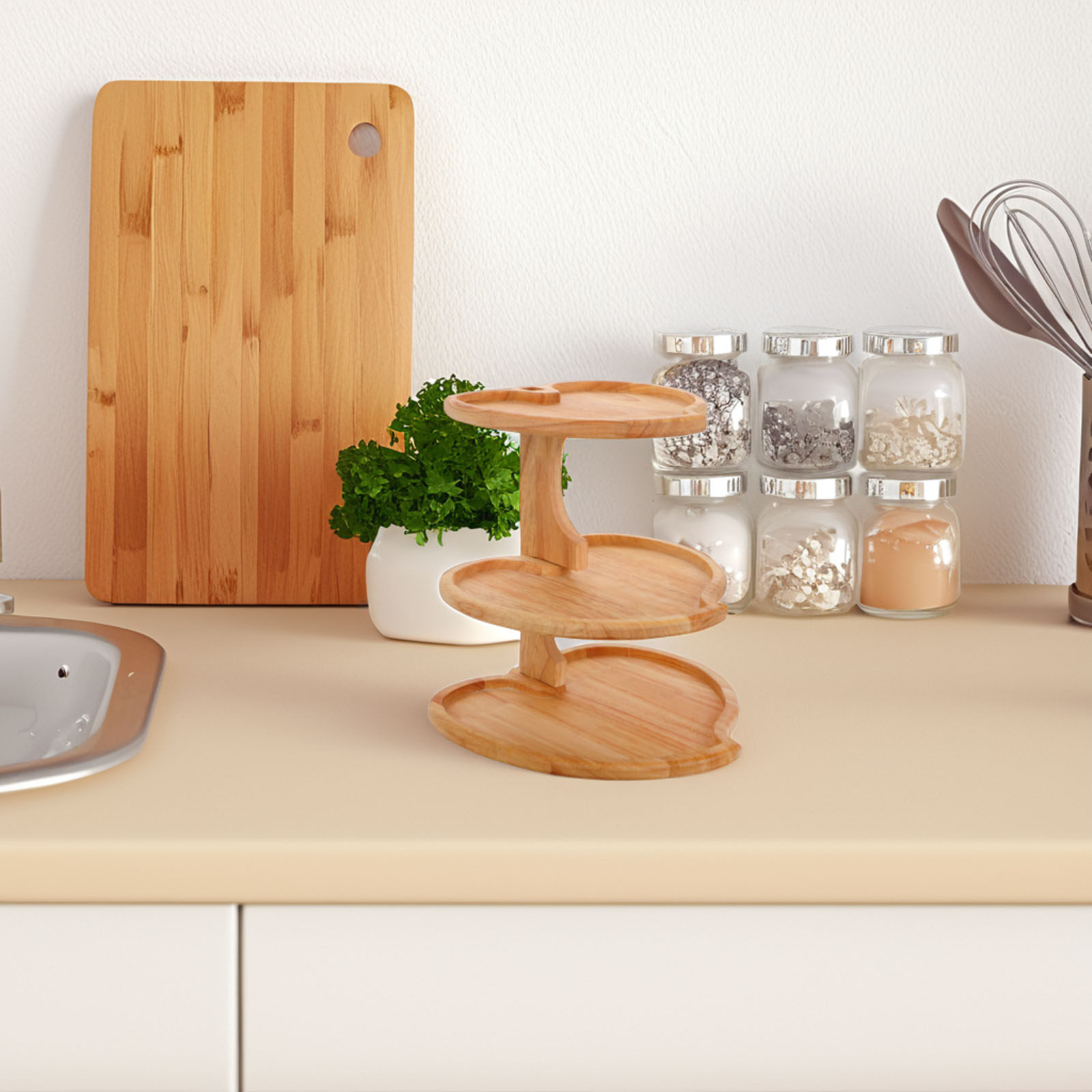 Vassoio di Servizio a 3 Livell - Cupcake Stand Tier recensione e prezzo