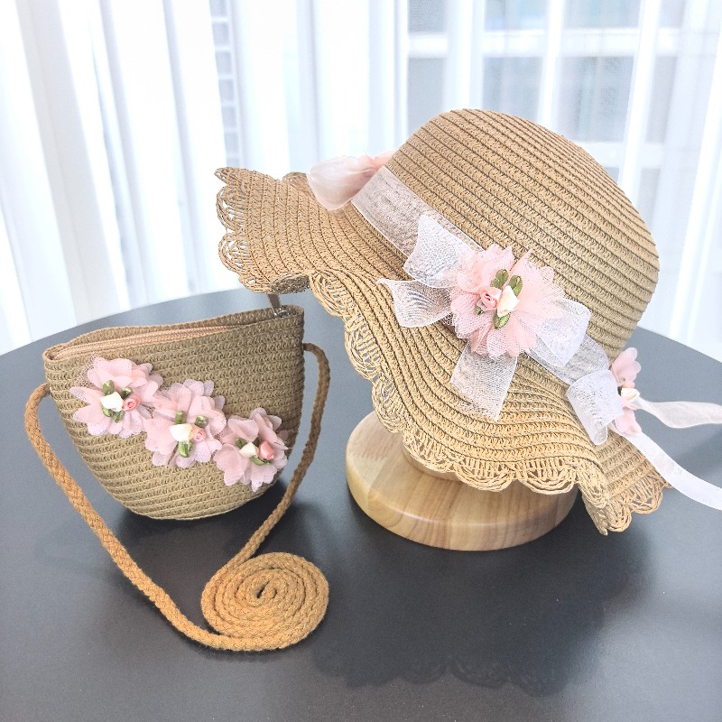 Cappello di paglia da bambina  - Paper Straw Color recensione e prezzo